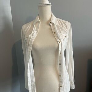 SO Perfect White Cotton Shirt